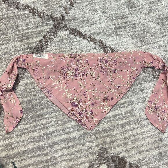 Free People Honey Hair Scarf Pink main image 5